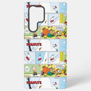 Coque Samsung Galaxy Mangeoire pour traîneau de Snoopy