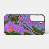 Coque Samsung Galaxy Marbre acidulé (Verso Horizontal)