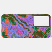 Coque Samsung Galaxy Marbre aigre (Verso Horizontal)