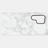 Coque Samsung Galaxy Marbre Blanc (Verso Horizontal)