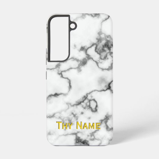 COQUE SAMSUNG GALAXY MARBRE BLANC - (Verso)