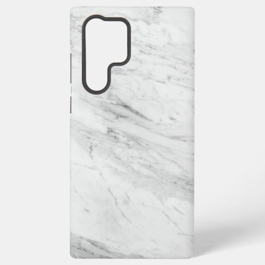 Coque Samsung Galaxy Marbre blanc (Verso)