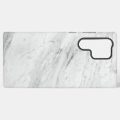Coque Samsung Galaxy Marbre blanc (Verso Horizontal)