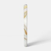 Coque Samsung Galaxy Marbre blanc classique Samsung Galaxy S22 Coque (Côté gauche)