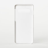 Coque Samsung Galaxy Marbre blanc gris Agate Parties scintillant dorée  (Devant)