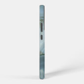 Coque Samsung Galaxy Marbre gris bleu avec Veine or (Côté droit)