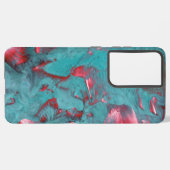 Coque Samsung Galaxy Marbre torride (Côté gauche)