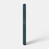 Coque Samsung Galaxy marbre turquoise (Côté gauche)