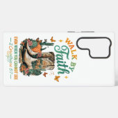 Coque Samsung Galaxy Marcher dans la foi.... (Verso Horizontal)
