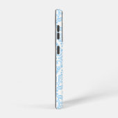 Coque Samsung Galaxy Marée Azur Céleste (Côté droit)