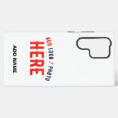 COQUE SAMSUNG GALAXY MARQUE BLANCHE MODERNE ET PERSONNALISABLE VÉRIFIÉE (Verso Horizontal)