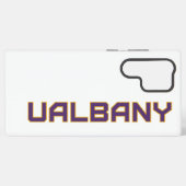 Coque Samsung Galaxy Marque de l'Université d'Albany (Verso Horizontal)