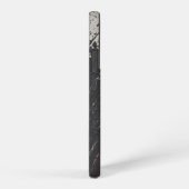 Coque Samsung Galaxy Masculine and Modern Black and Beige Paint Strokes (Côté droit)