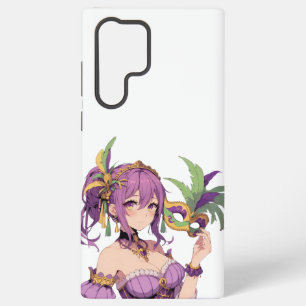 Coque Samsung Galaxy Masque d'anime Mardi Gras