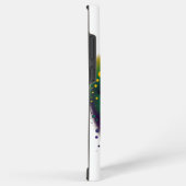 Coque Samsung Galaxy Masque de Mardi Gras jaune violet vert (Côté droit)
