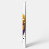 Coque Samsung Galaxy Masque de Mardi Gras jaune violet vert (Côté gauche)