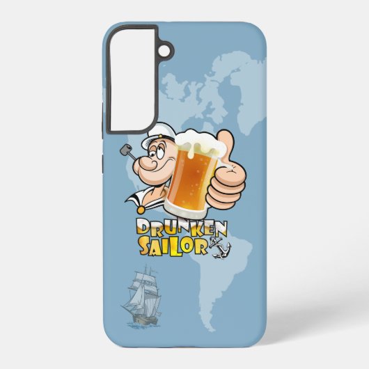 Coque Samsung Galaxy Matelot ivre | (Verso)