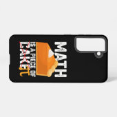 Coque Samsung Galaxy Math Est Une Pièce De Gâteau Pi Day Drôle (Verso Horizontal)