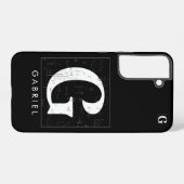 Coque Samsung Galaxy Math Monogramme - Lettre G (Verso Horizontal)