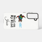 Coque Samsung Galaxy Maui sur My Mind Sea Turtle (Verso Horizontal)