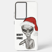 Coque Samsung Galaxy Mauvais Alien, Lourds Noël ! (Verso)