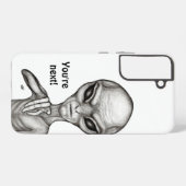 Coque Samsung Galaxy Mauvais Alien, Tu es le prochain ! (Verso Horizontal)