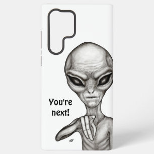 Coque Samsung Galaxy Mauvais Alien, Tu es le prochain !