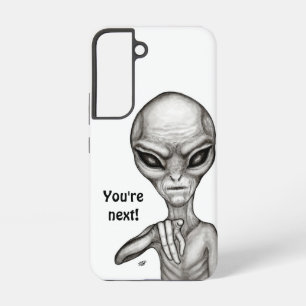 Coque Samsung Galaxy Mauvais Alien, Tu es le prochain !