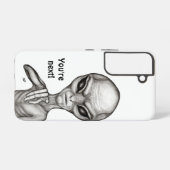Coque Samsung Galaxy Mauvais Alien, Tu es le prochain ! (Verso Horizontal)
