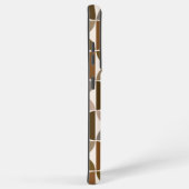 Coque Samsung Galaxy MCM Semi-cycles Browns+Cream Big Motif (Côté droit)