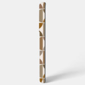 Coque Samsung Galaxy MCM Semi-cycles Browns+Cream Big Motif (Côté gauche)