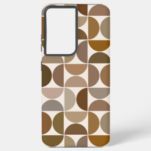 Coque Samsung Galaxy MCM Semi-cycles Browns+Cream Big Motif