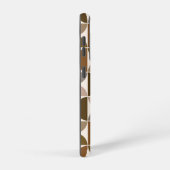 Coque Samsung Galaxy MCM Semi-cycles Browns+Cream Big Motif (Côté droit)