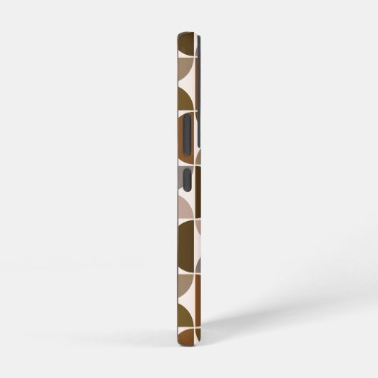 Coque Samsung Galaxy MCM Semi-cycles Browns+Cream Big Motif (Côté droit)