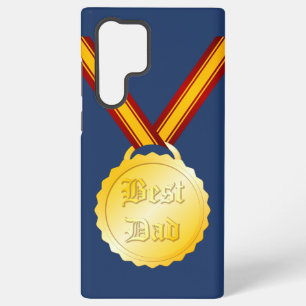 Coque Samsung Galaxy Médaille du meilleur papa Fête du Père
