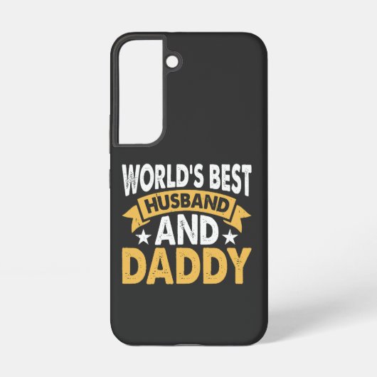 Coque Samsung Galaxy meilleur mari et papa du monde (Verso)