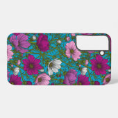 Coque Samsung Galaxy Mélange cosmos bleu (Verso Horizontal)