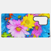 Coque Samsung Galaxy Mélange Fleur Bright Daisy (Verso Horizontal)
