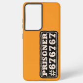 Coque Samsung Galaxy Mème du Prisonnier 67 (Verso)