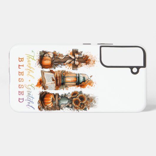 Coque Samsung Galaxy Merci gracieux béni (Verso Horizontal)