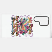 Coque Samsung Galaxy Mes livres ne me jugent pas... (Verso Horizontal)