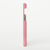 Coque Samsung Galaxy Messe rose chaud (Côté gauche)