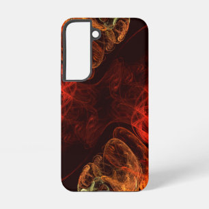 Coque Samsung Galaxy Métamorphose Énergie Moderne Art Fractal Abstrait