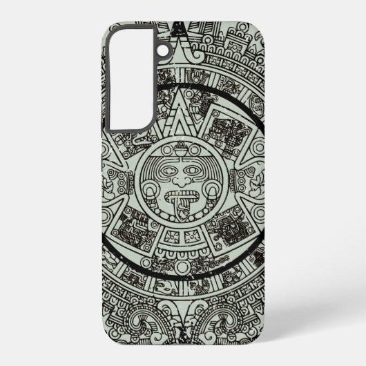 Coque Samsung Galaxy Mexicaine Aztec Sun Stone Maya Calendrier 1 (Verso)