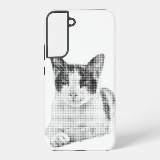 Coque Samsung Galaxy Miaou Demi-teinte (Verso)