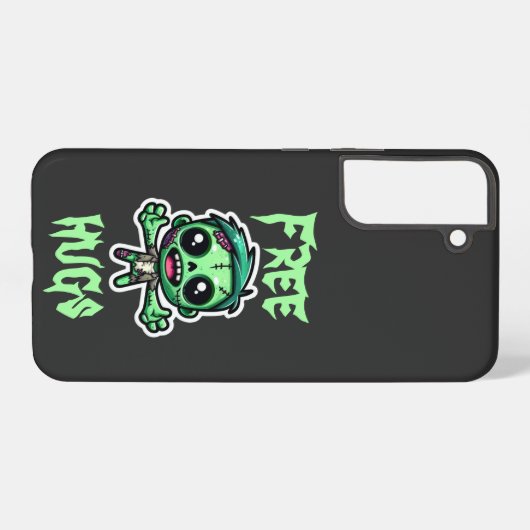 Coque Samsung Galaxy Mignonne, drôle de zombie (Verso Horizontal)