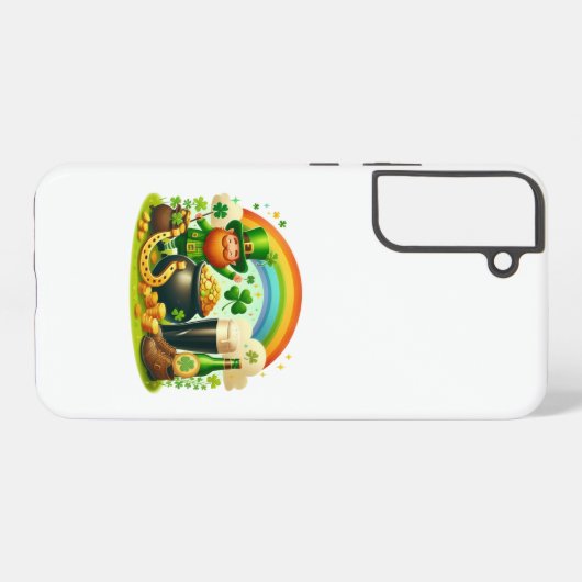 Coque Samsung Galaxy Mignonne Saint Patrick, la Saint Patrick (Verso Horizontal)