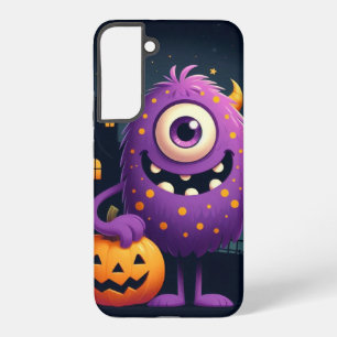 Coque Samsung Galaxy Mignons, violet ruse ou le monstre qui traite