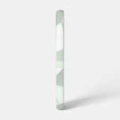 Coque Samsung Galaxy Mint Green Polygon Geometric (Côté gauche)