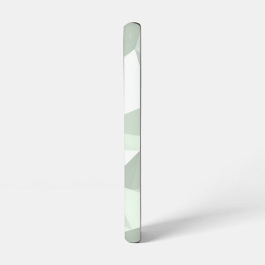 Coque Samsung Galaxy Mint Green Polygon Geometric (Côté gauche)